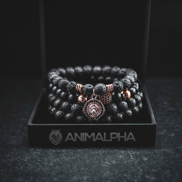 King Of The Jungle Set - Rose Gold