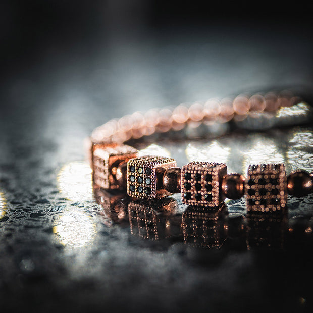 Dices Of Fate - Rose Gold