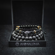 Buddha Set - Black on Black